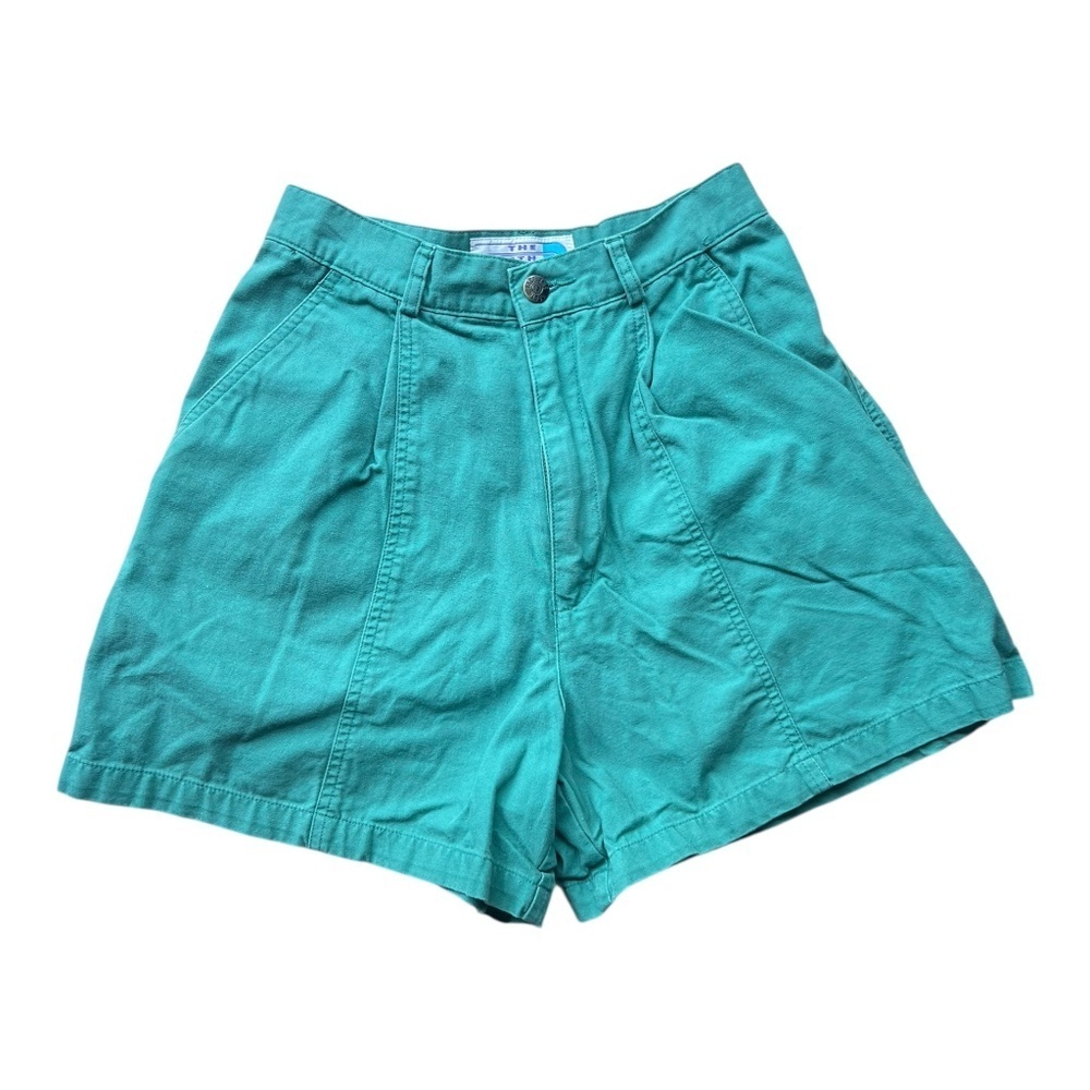 Vintage Green The North Face 90's High-Waisted Shorts 24 in waist
